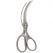 Matfer 120807 6 3/4" Curved Blade Shelling Scissors with Harpoon