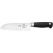Mercer Culinary M20707 Black Handle 7" Long Genesis Santoku Knife With Granton Edge High-Carbon German Stainless Steel Blade And Non-Slip Santoprene Handle