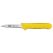 Winco KWP-30Y Stäl 3-1/4" Paring Knife with Yellow Polypropylene Handle, 2-Pack