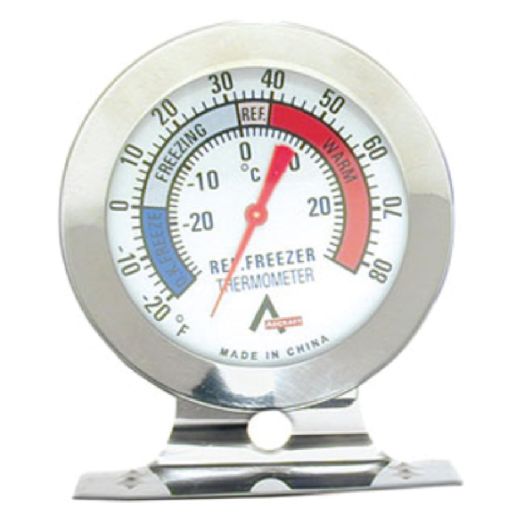 Admiral Craft FT-3 Freezer/Refrigerator Thermometer 3 Round Dial  Impact-resistant