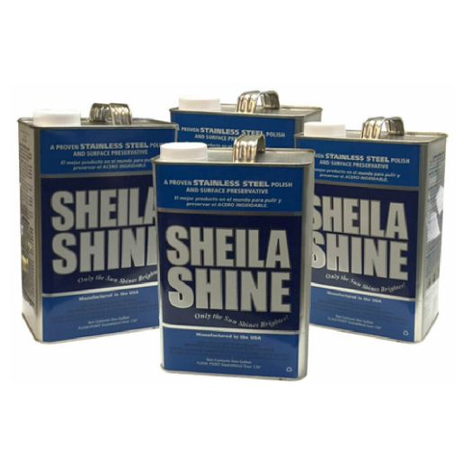 BK Resources BK-SSCLNR-128 Sheila Shine© Stainless Steel Cleaner And Polish  1 Gallon Per Can