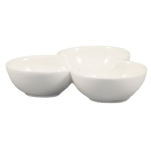 CAC China COL-42 Accessories Divided Bowl 2 Oz.
