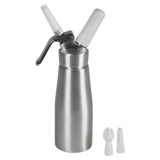 Chef Master 90076 Chef-Master™ Whipped Cream Dispenser 1 Pint (0.5L) (for  Professional Use Only)