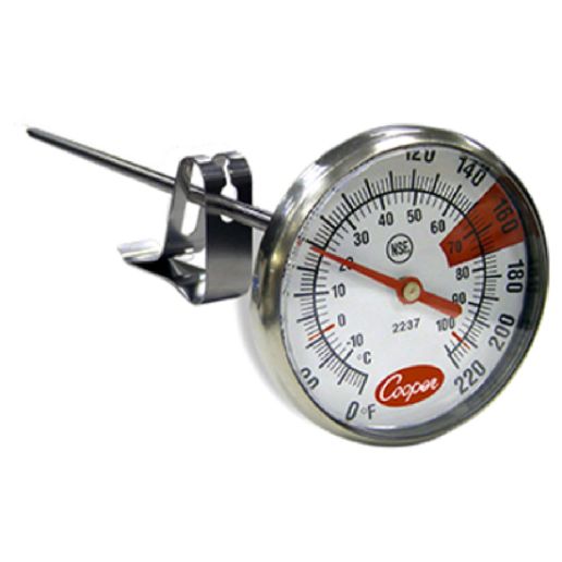 Cooper Atkins 2237-04-8 Espresso Thermometer 1-3/4 (4.5cm) Dia