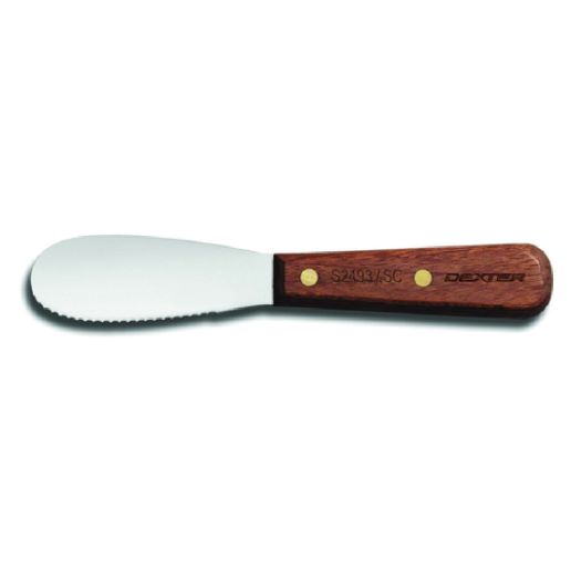 Knife Sandwich 3-1-2 in Stainless Spreader with Scalloped Blade
