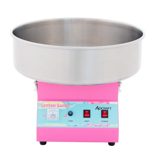 Stainless Steel Adcraft COTND-21 21-Inch Cotton Candy Machine Without Drawer 120v 