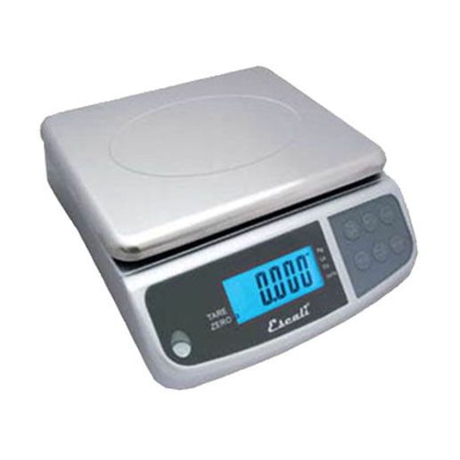 25 lb Escali MS-Series NSF Listed Dial Scale Silver 