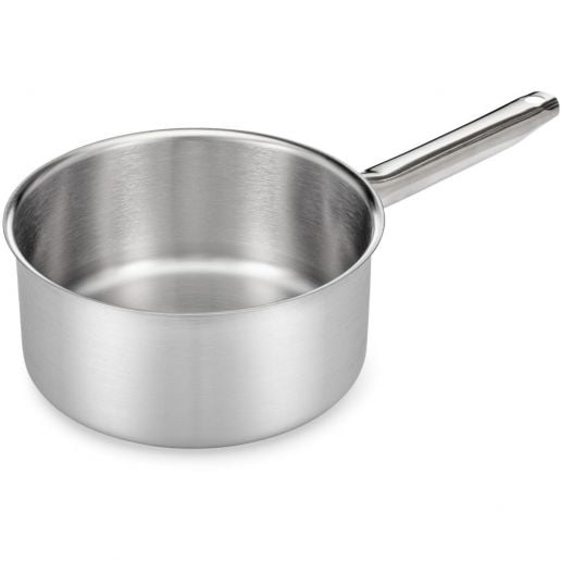 Matfer 691012 Excellence Cookware 4 3/4 Diameter x 2 1/2 High 1/2 Quart  Capacity Induction-Ready Stainless Steel Sauce Pan Without Lid