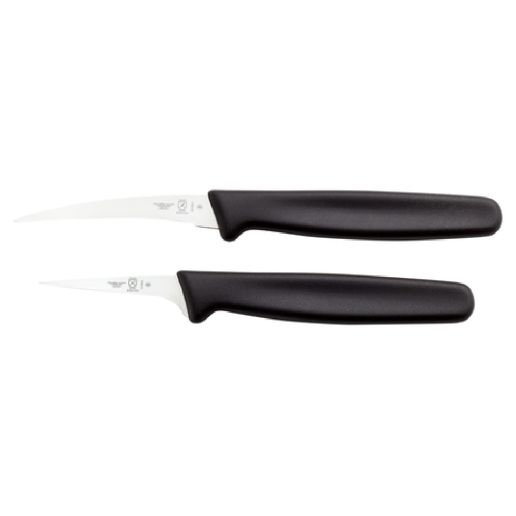 Mercer Culinary M12611 Thai Fruit Carving Knife Set 2-piece Includes: (1)  2 & (1) 2-1/2 Knives