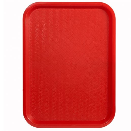 14x18-Inch Orange Plastic Fast Food Tray Winco FFT-1418O 