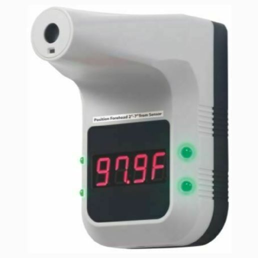 Winco TMI-2 Forehead Thermometer 89.6° To 109°F Wall-mount
