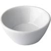 Matfer 051165 White Porcelain Petit Dish Bowl 2 2/3
