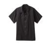 Uncommon Threads 0950-0107 3X-Large Black Poly Cotton Twill Snap Utility Shirt