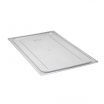 Cambro 10CWC135 Full Size Clear Polycarbonate Camwear Food Pan Flat Lid 