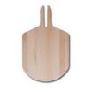 Lillsun 12228 12” x 14” Wood Detachable Pizza Peel Head