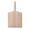 Lillsun 123018 12” x 18” Wood Straight Edge Pizza Peel with 12” Handle