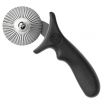 Ateco 1323 Stainless Steel 2 1/2 Inch Diameter Fluted Pastry Wheel Cutter With Black Polypropylene Handle (August Thomsen)