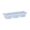 Spill Stop 153-03 3-Compartment Plastic Condiment Caddy