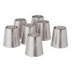 Ateco 24007 Stainless Steel 7 Piece Russian Rose Pastry Tube Decorating Set (August Thomsen)