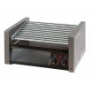 Star Grill Max 30CBBC 30 Hot Dog Electric Roller Grill with Chrome Plated Rollers and Bun Drawer with Clear Door - 120V