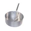 Vollrath 4018 Aluminum Wear Ever Shallow Style 2 1/2 Qt. Sauce Pan with Traditional Handle