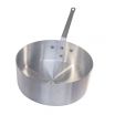 Vollrath 4020 Aluminum Wear Ever Shallow Style 5 Qt. Sauce Pan with Traditional Handle