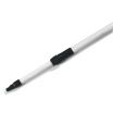 Carlisle 4102002 White 54 Inches To 8 Feet Sparta Spectrum Fiberglass Telescopic Brush / Squeegee Handle With Threaded End
