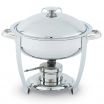 Vollrath 46503 Orion 4 Quart Stainless Steel Lift-Off Chafer