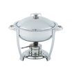 Vollrath 46507 Stainless Steel 4 Qt Replacement Round Food Pan for 46503 Chafer
