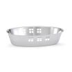 Vollrath 46624 55 Ounce Stainless Steel Oval Serving Bowl