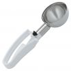 Vollrath 47390 5 Oz. Standard Length Squeeze Disher with White Handle