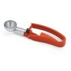 Vollrath 47401 .65 Oz. Standard Length Squeeze Disher with Terracotta Handle