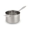 Vollrath 47743 Stainless Steel Intrigue 7 Qt. Sauce Pan with Helper Handle