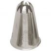 Ateco 509 Stainless Steel #509 Closed Star Standard Medium Base Decorating Tube Piping Tip For 1