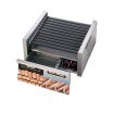 Star Grill Max 50SCBD 50 Hot Dog Electric Roller Grill with Duratec Non-Stick Rollers and Bun Drawer - 120V
