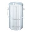 Vollrath 59200 Stainless Steel 20 Qt. Tote Pail with Cover