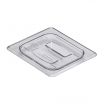 Cambro 60CWCH135 1/6 Size Clear Polycarbonate Camwear Food Pan lid w/ Handles