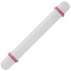Ateco 7512 Non Stick Plastic Fondant Rolling Pin With 2 Sized Thickness Rings (August Thomsen)