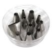 Ateco 786 Stainless Steel 12 Piece Large Pastry Tube Decorating Set (August Thomsen)