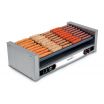 Nemco 8045W-SLT-220 Wide Slanted Hot Dog Roller Grill - 45 Hot Dog Capacity (220V)
