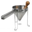 Weston 83-3030-W Stainless Steel 2 Qt. Cone Strainer & Pestle Set