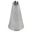 Ateco 843 Stainless Steel #843 Closed Star Standard Medium Base Decorating Tube Piping Tip (August Thomsen)