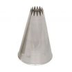 Ateco 864 Stainless Steel #864 French Star Standard Medium Base Decorating Tube Piping Tip For 1