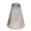 Ateco 868 Stainless Steel #868 French Star Standard Large Base Decorating Tube Piping Tip (August Thomsen)