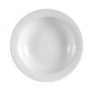 CAC BST-10 13 oz. Porcelain Embossed Boston Grapefruit Bowl/Super White
