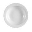 CAC BST-32 3.5 oz. Porcelain Embossed Boston Fruit Dish/Super White