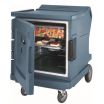 Cambro CMBHC1826LC191 Granite Gray Camtherm Half Height Electric Hot / Cold Food Holding Cabinet