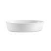 CAC China ODP-10 80 oz. Deep Oval Porcelain Baking Platter