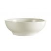 CAC REC-65 12 oz. Ceramic Rolled Edge Coupe Pattern Round Bowl/American White