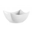 CAC SHA-B6 16 oz. Porcelain Sushia Square Bowl/Super White